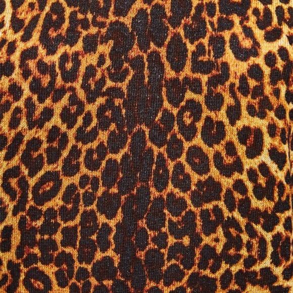 Zara Léopard Print Knit Sweater - Picture 4 of 5